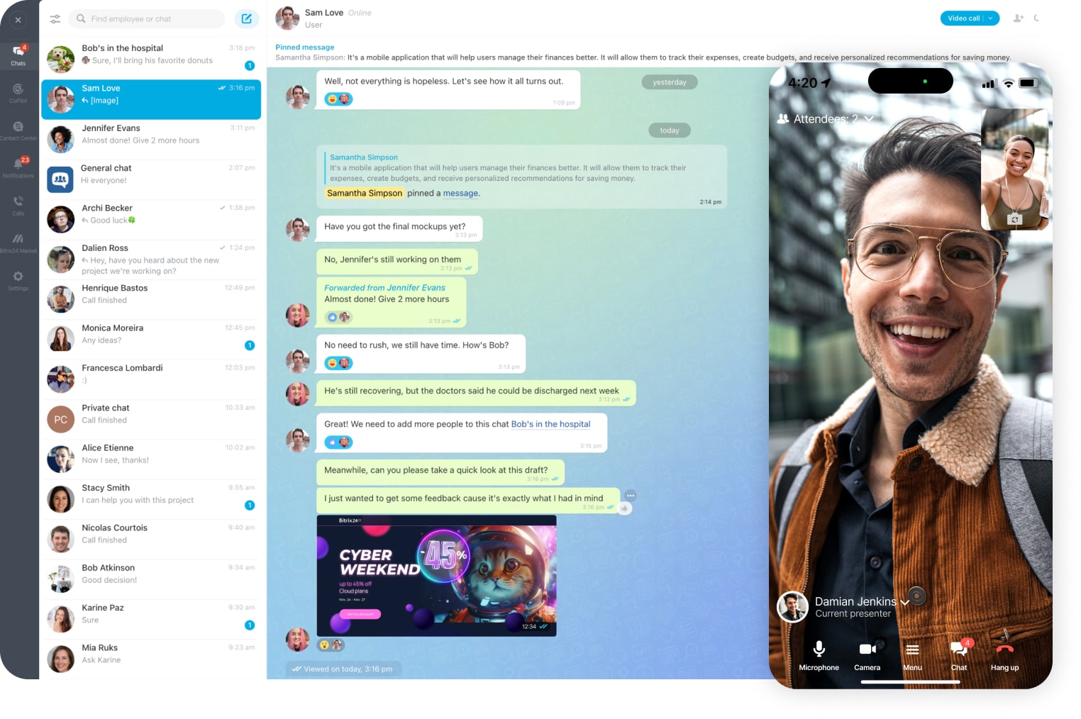 Bitrix24 collaboration