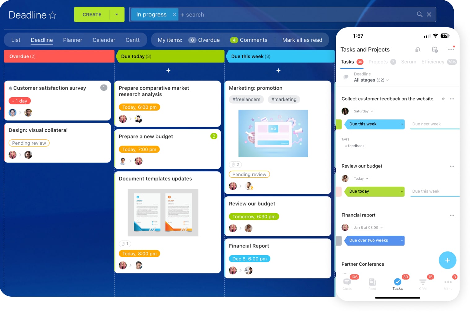 Tasks and Project Management