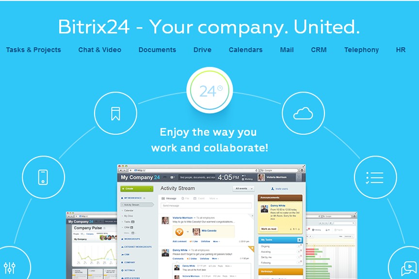 Bitrix24 Capture and manage leads