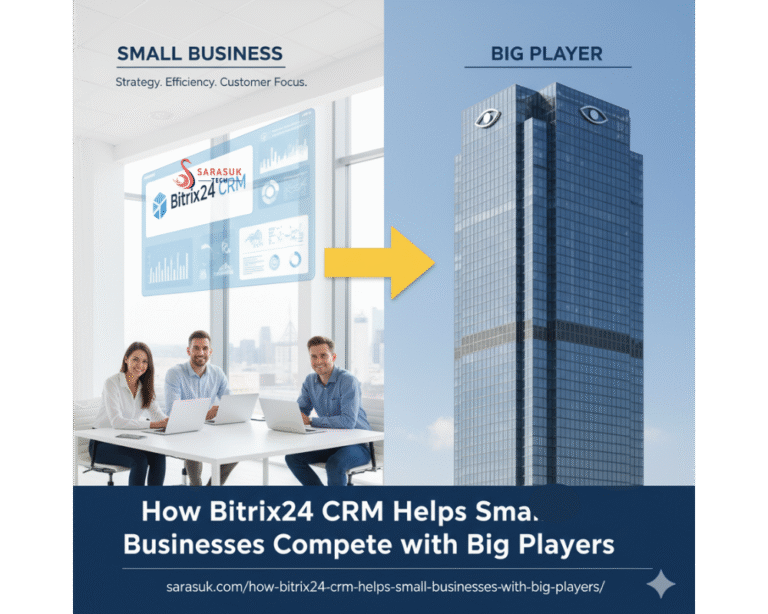 Bitrix24 CRM helps small businesses compete