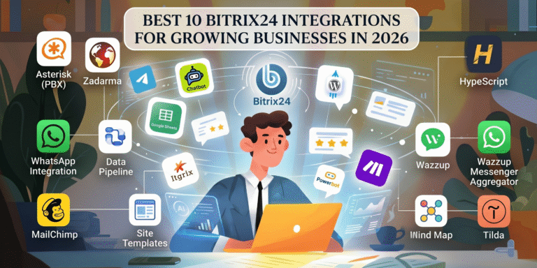 Best 10 Bitrix24 Integrations for Growing Businesses in 2026
