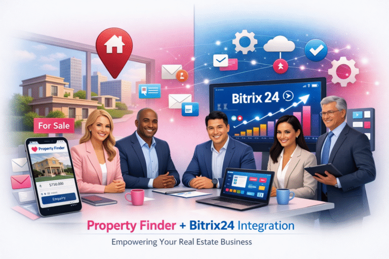 Property Finder Integration with Bitrix24: A Smarter Way to Manage Real Estate Leads