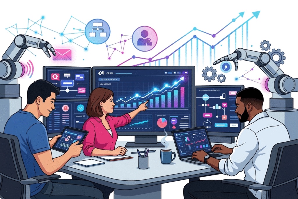 AI CRM for Startups: How Small Teams Are Scaling Faster Without Hiring More