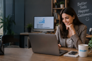 How to Convert Your Website Visitors Into Customers with Bitrix24